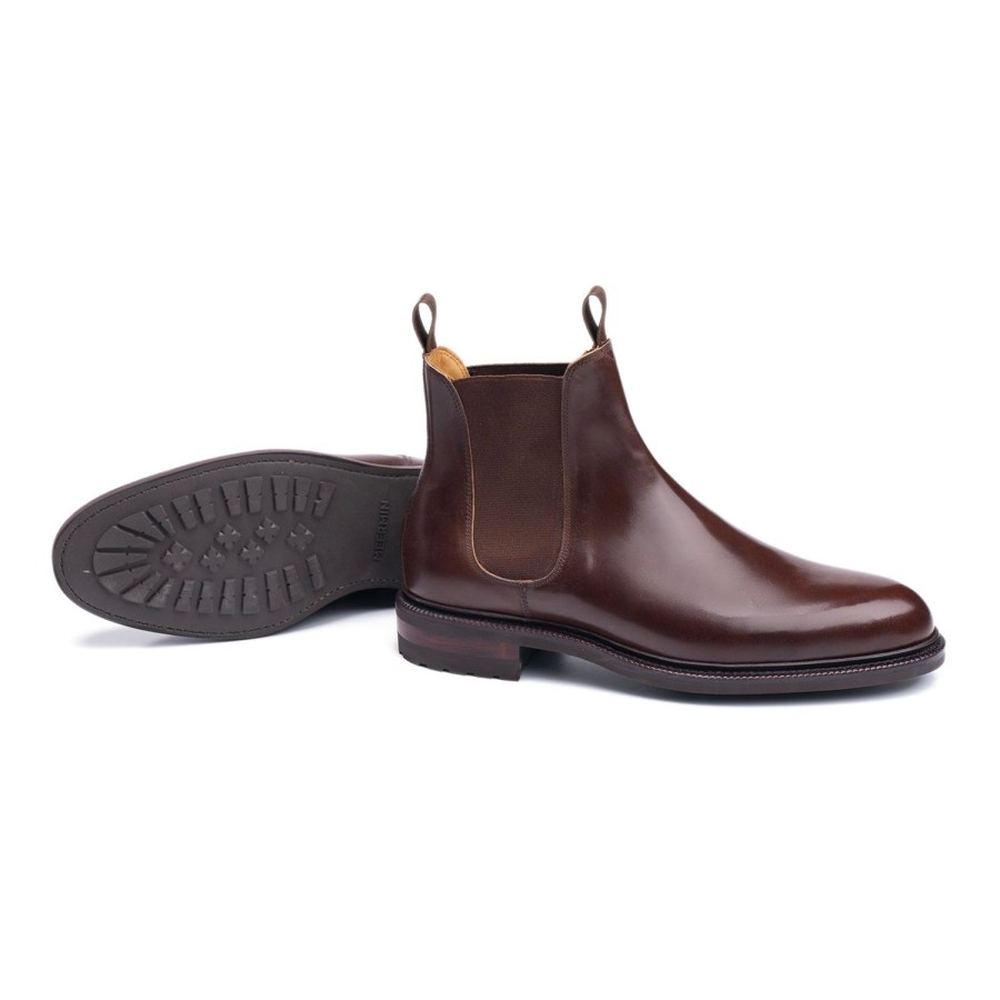 Heren Meermin Shell Cordovan | 116080 - Bruin Heritage Shell Cordovan - E (Ultraflex-Systeem)