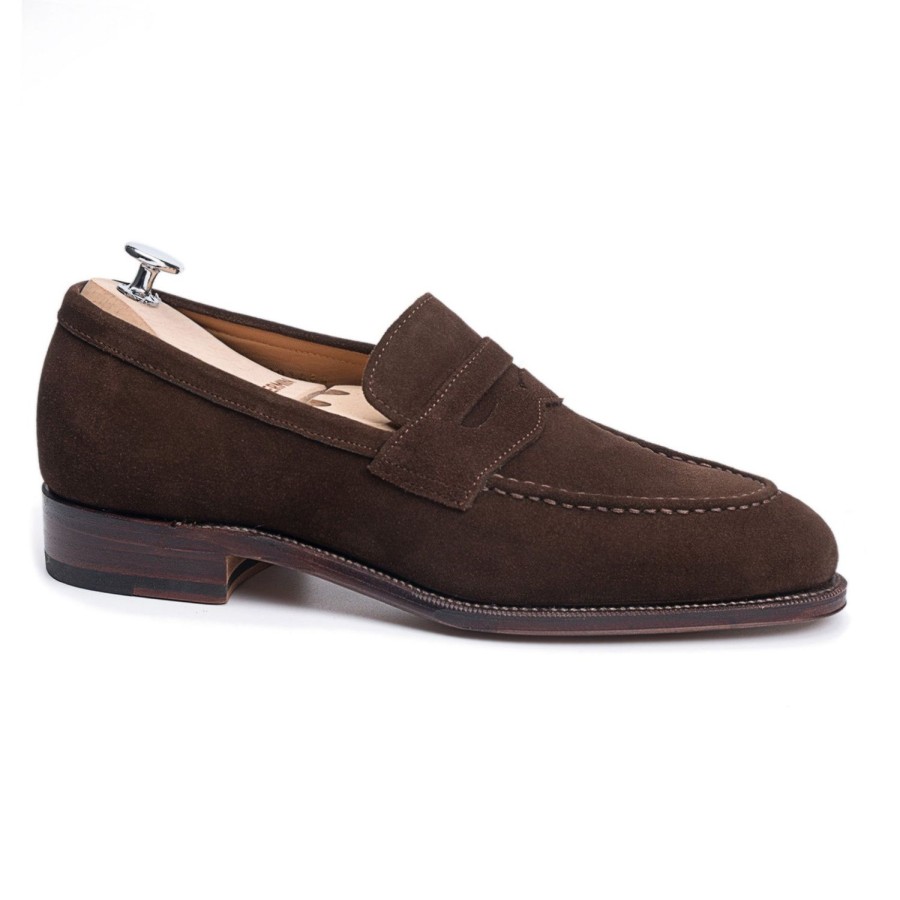 Heren Meermin Loafers | 101484 - Bruin Suede - E