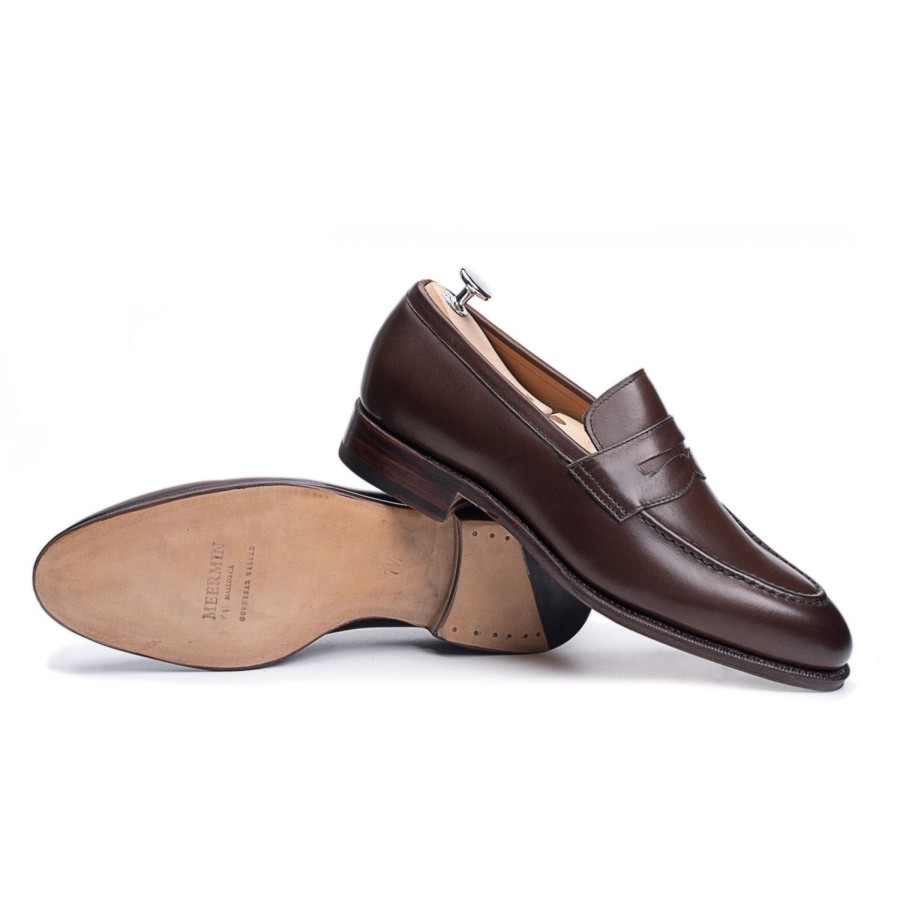 Heren Meermin Loafers | 101484 - Expresso Antiek Kalf - E