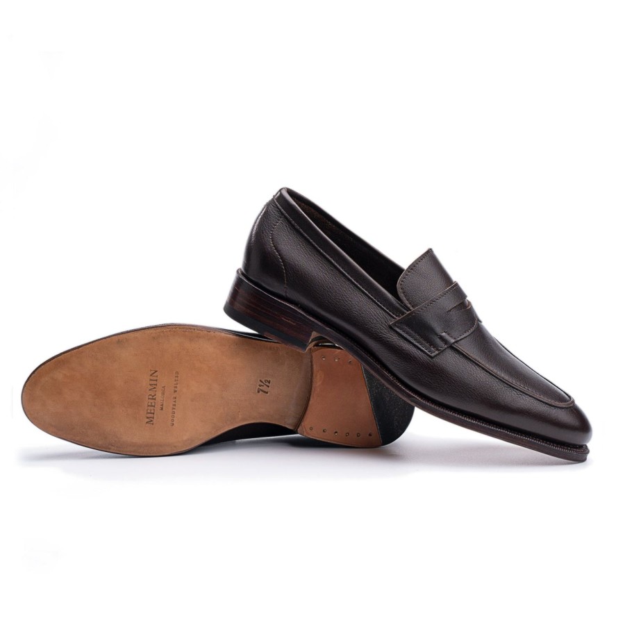 Heren Meermin Loafers | 114414 - Donkerbruin Softcalf - E