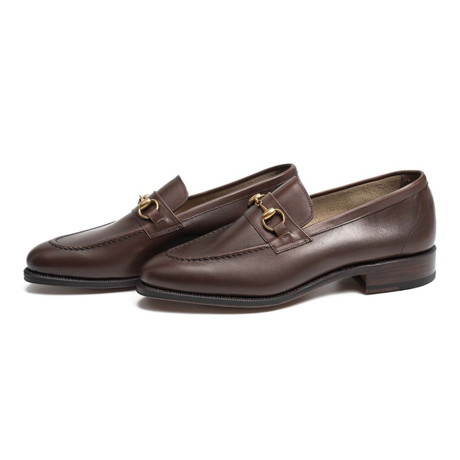 Heren Meermin Loafers | 114678 - Eiken Antiek Kalf - E