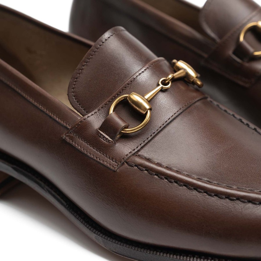 Heren Meermin Loafers | 114678 - Eiken Antiek Kalf - E