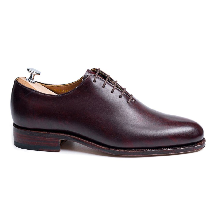 Heren Meermin Oxfords | 101240 - Pruimen Museumkalf - E