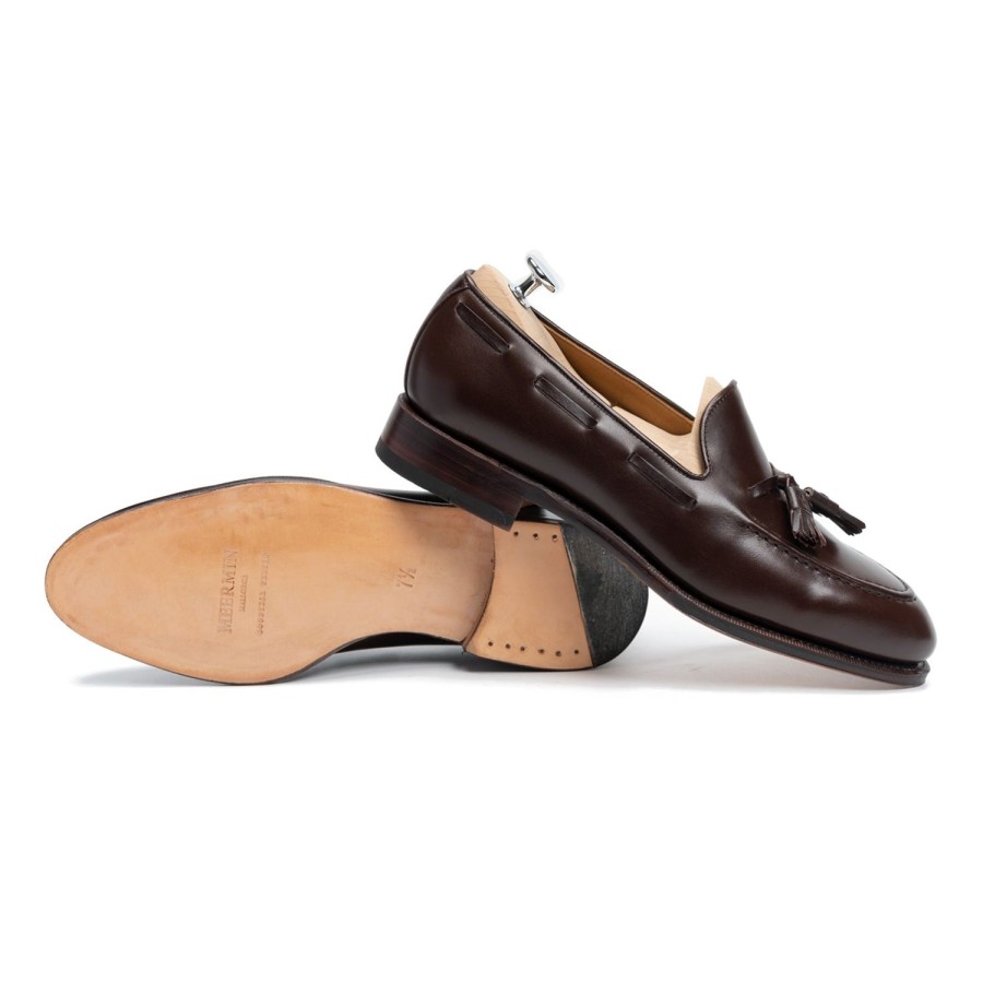 Heren Meermin Loafers | 101381 - Donkerbruin Kalf - E