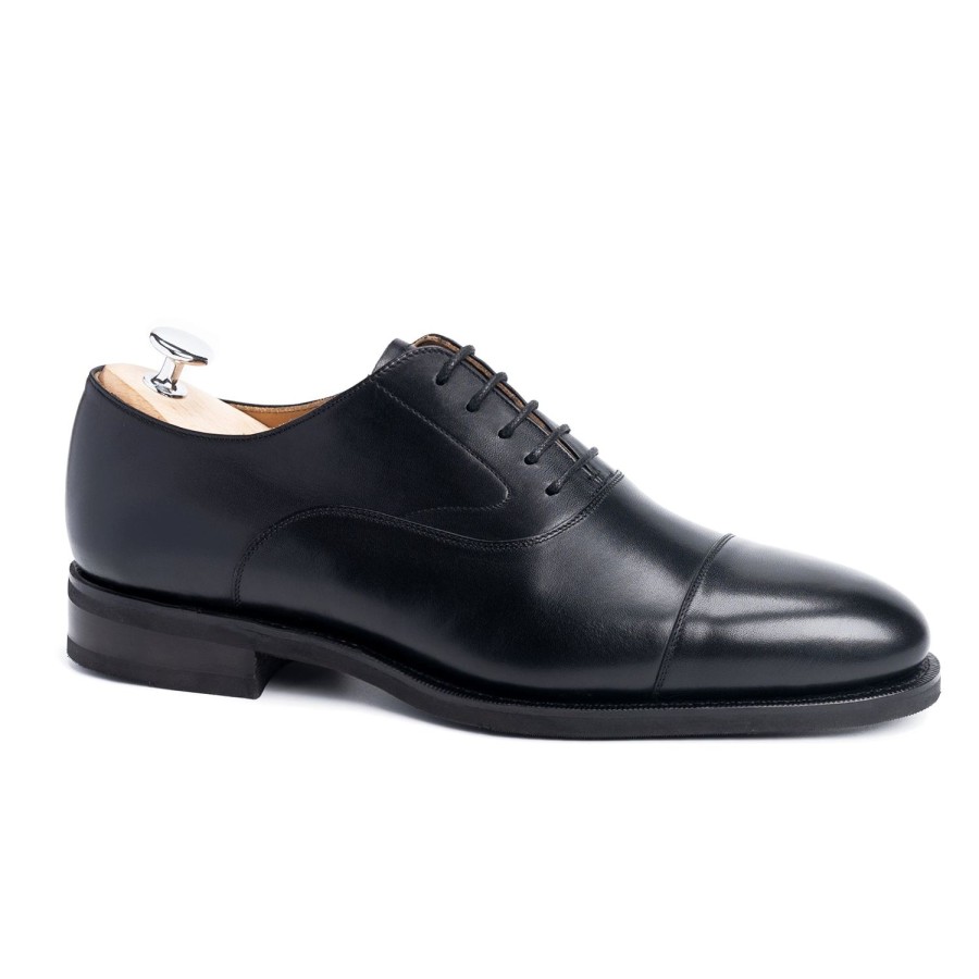 Heren Meermin Oxfords | 101430 - Zwart Kalf - E