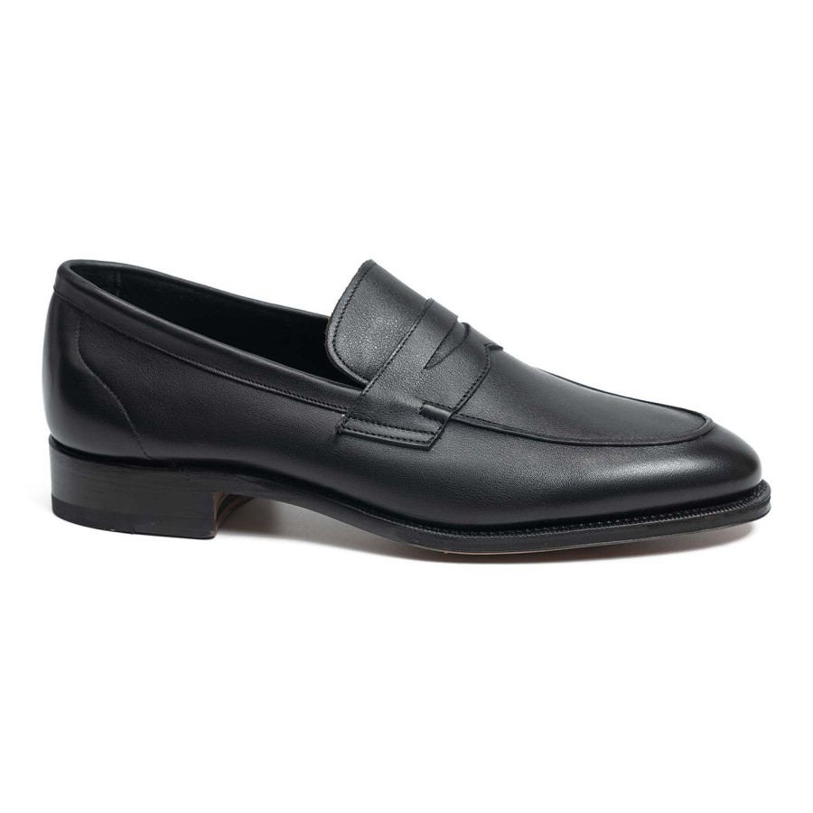 Heren Meermin Loafers | 114414 - Zwart Softcalf - E