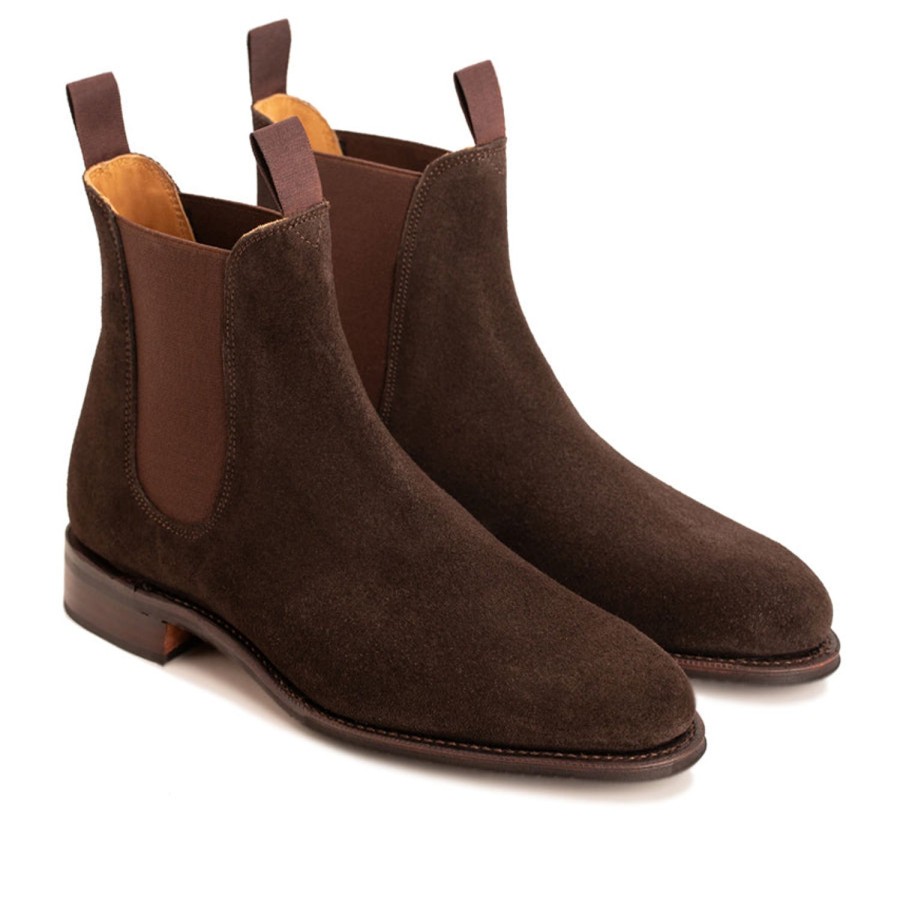 Vrouwen Meermin Laarzen | 214050 - Bruin Suede - E