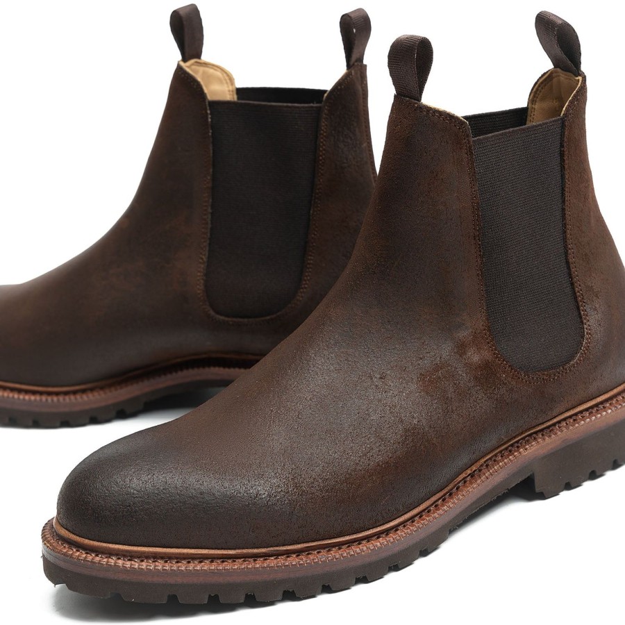 Heren Meermin Laarzen | 516054 - Rust Waxy Commander - E (Ultraflex-Systeem)