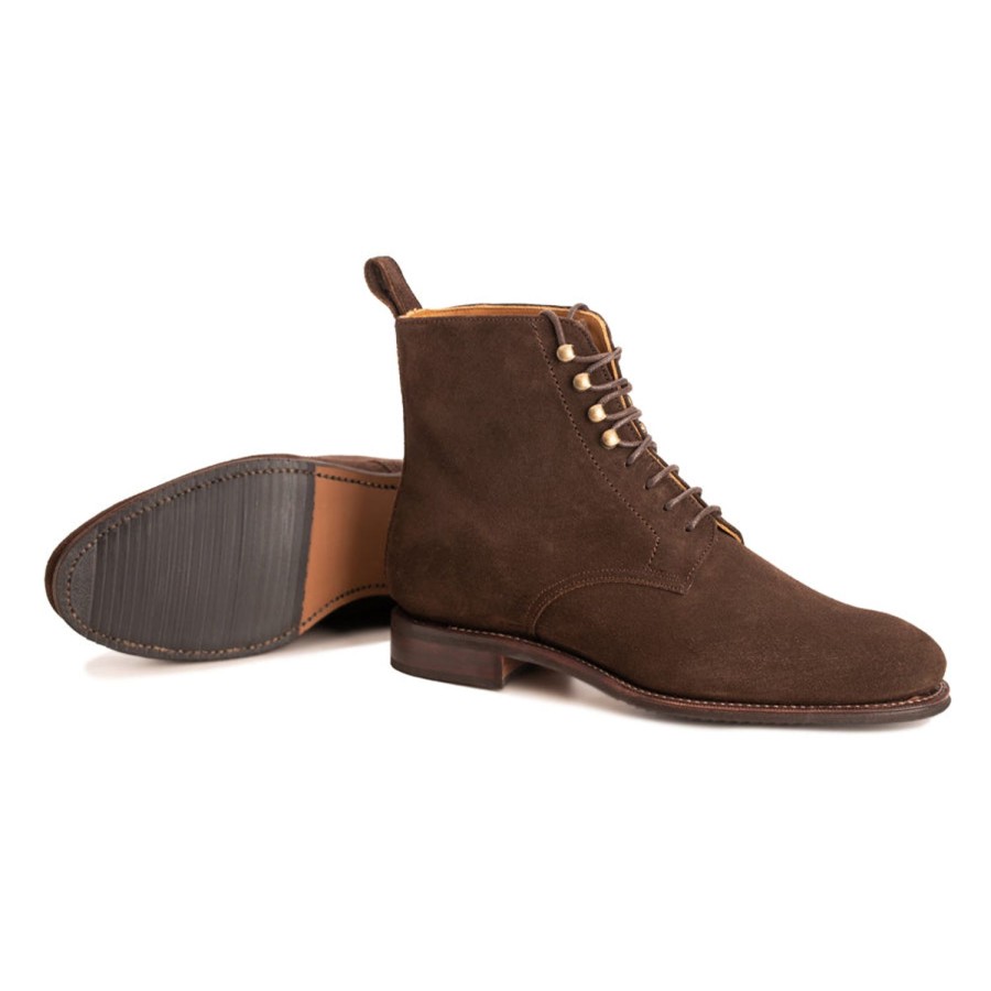 Vrouwen Meermin Laarzen | 201420 - Bruin Suede - E