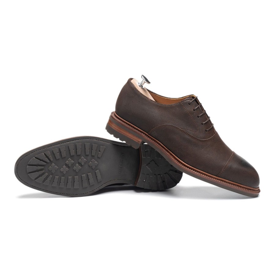 Heren Meermin Oxfords | 116660 - Rust Waxy Commander - E (Ultraflex-Systeem)