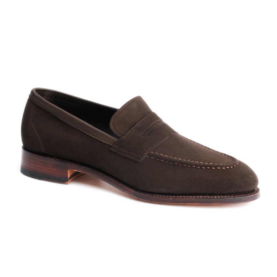 Heren Meermin Loafers | 114284 - Bruine Superbuck - E