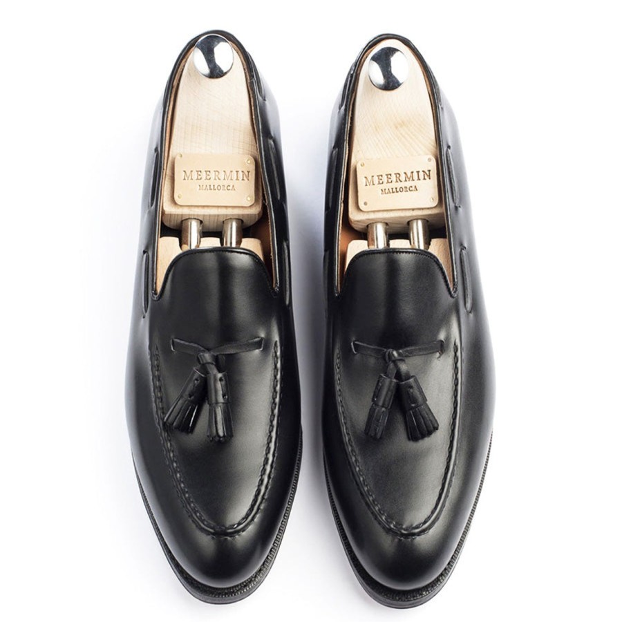 Heren Meermin Loafers | 101381 - Zwart Kalf - E