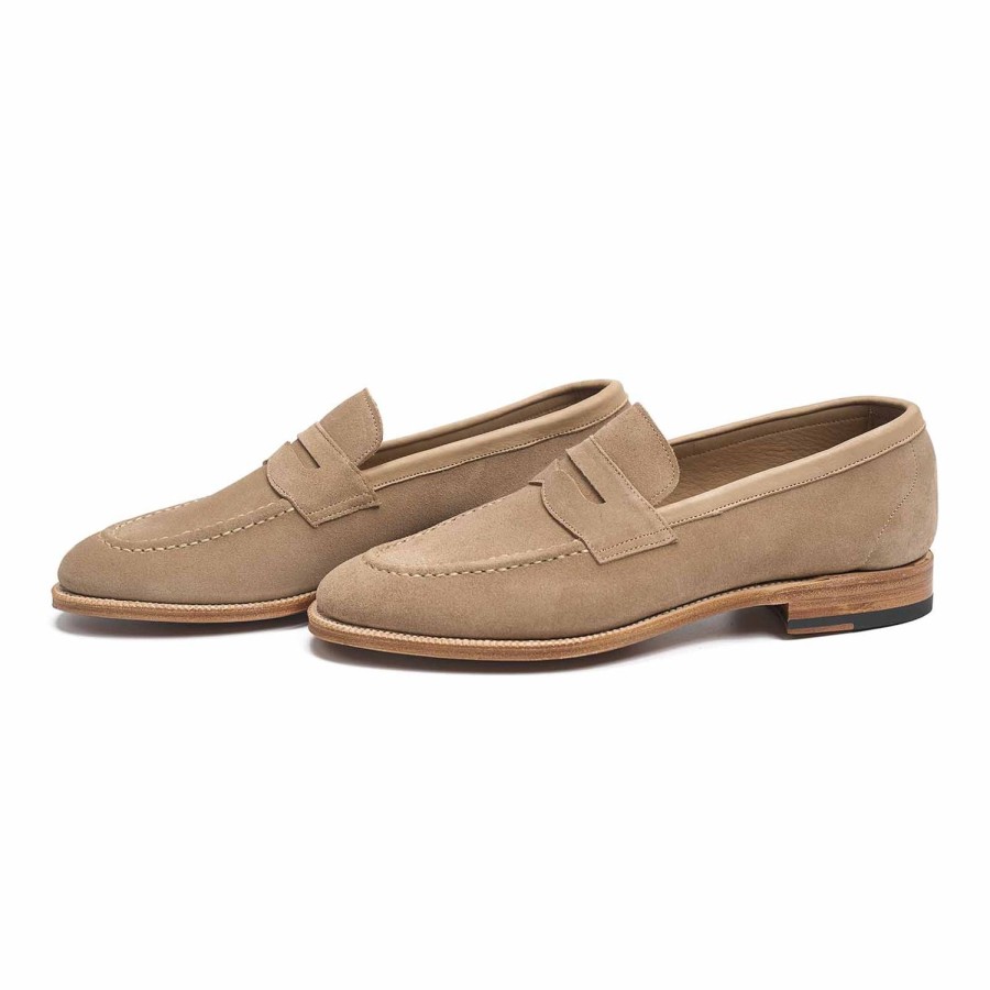 Heren Meermin Loafers | 514511 - Taupe Janusbutts - E