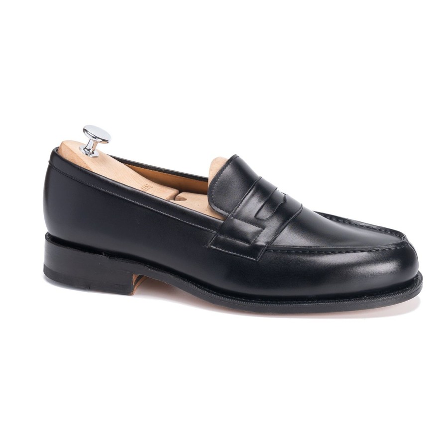 Heren Meermin Loafers | 101483 - Zwart Kalf - E