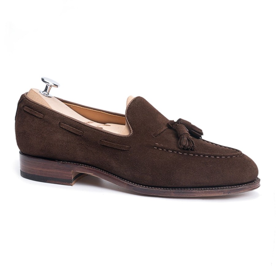 Heren Meermin Loafers | 101381 - Bruin Suede - E