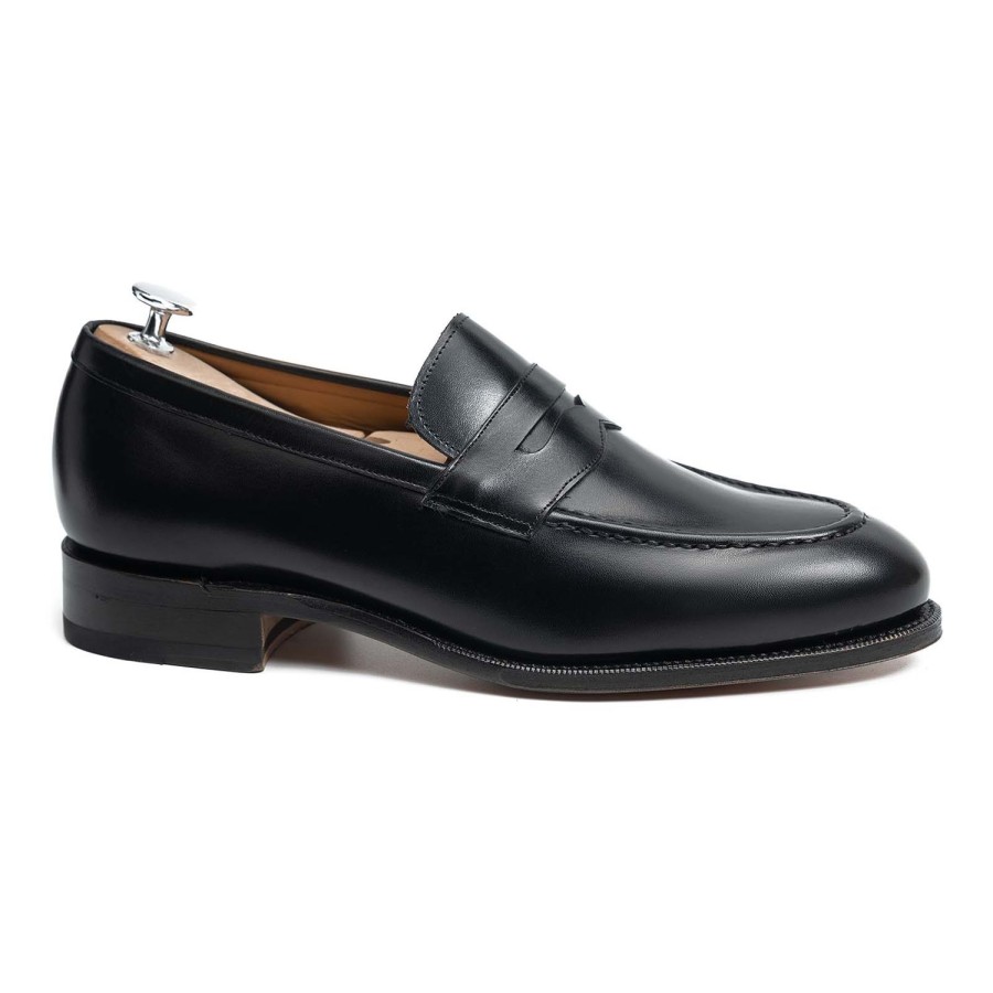 Heren Meermin Loafers | 101484 - Zwart Kalf - E