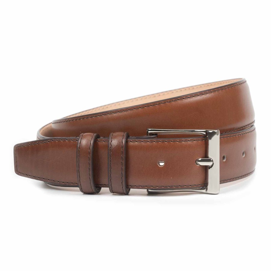 Heren Meermin Riemen | 104235 - Cognac Naturelkalf