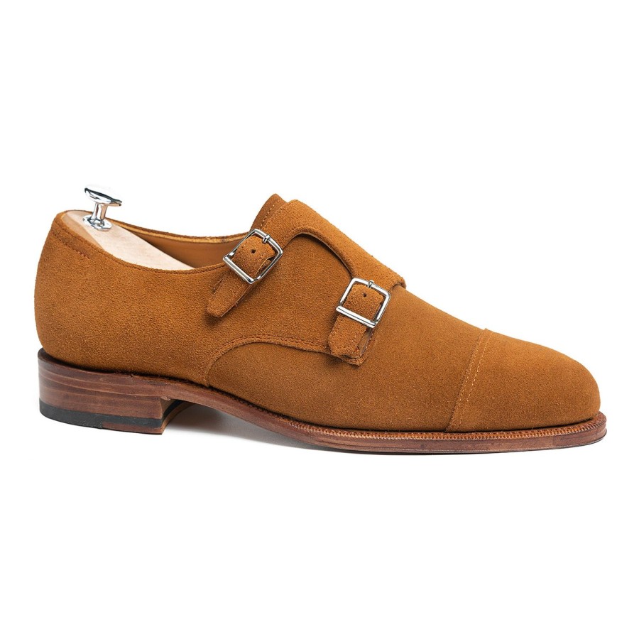 Heren Meermin Gespen | 101441 - Cognac Janus Butts - E