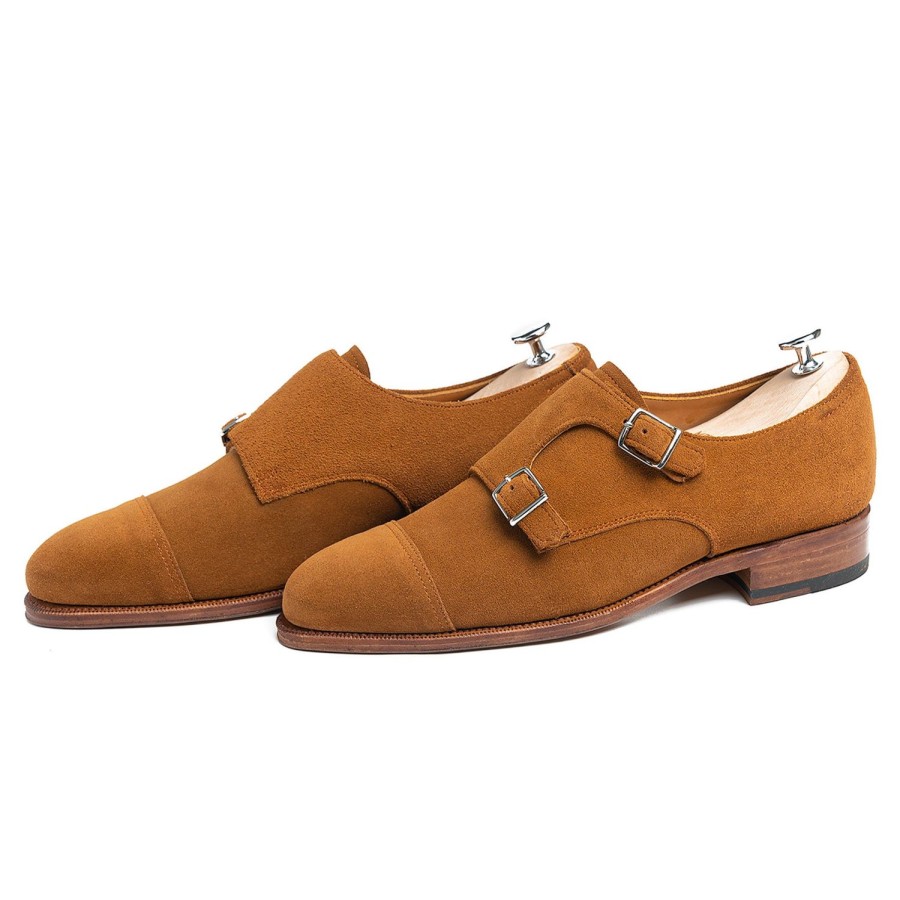 Heren Meermin Gespen | 101441 - Cognac Janus Butts - E