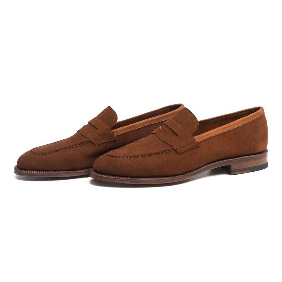 Heren Meermin Loafers | 514511 - Koper Alicante Suede - E