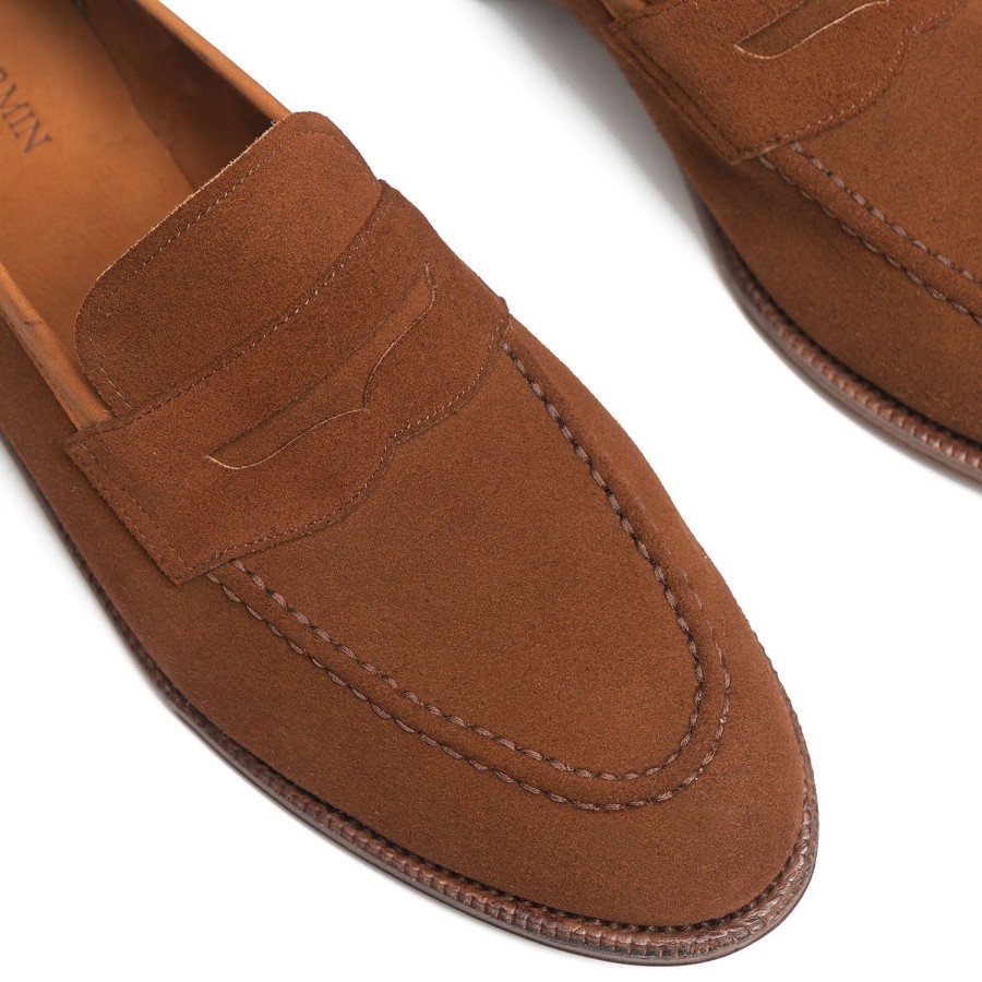 Heren Meermin Loafers | 514511 - Koper Alicante Suede - E