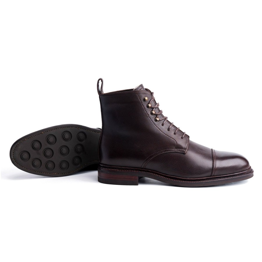 Heren Meermin Laarzen | 114787 - Donkerbruin Softcalf - E