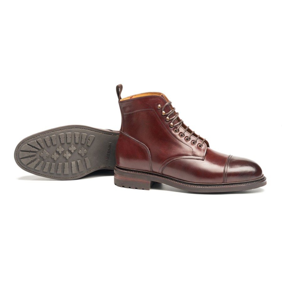 Heren Meermin Shell Cordovan | 116210 - Burgundy Heritage Shell Cordovan - E (Ultraflex-Systeem)