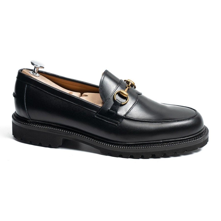 Heren Meermin Loafers | 514633 - Zwart Kalf - E