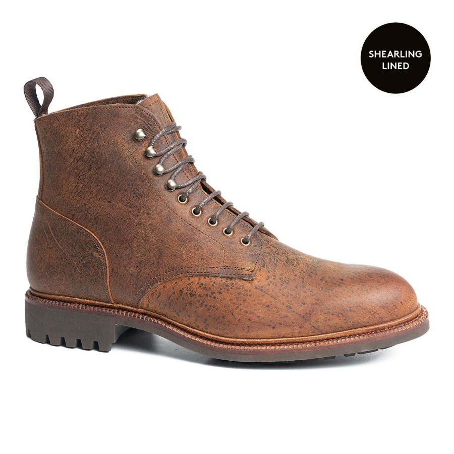 Heren Meermin Laarzen | 116711 - Autumn Spice Waxy Kudu - E (Ultraflex-Systeem)