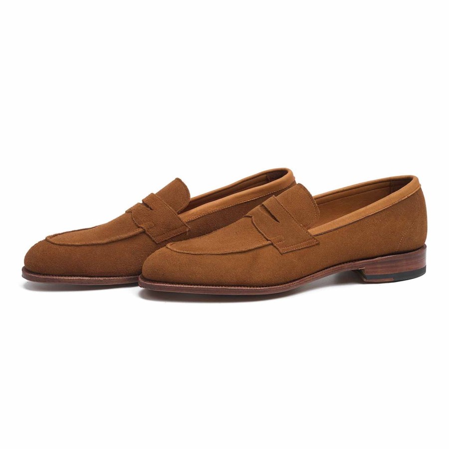 Heren Meermin Loafers | 114414 - Cognac Janusbutts - E