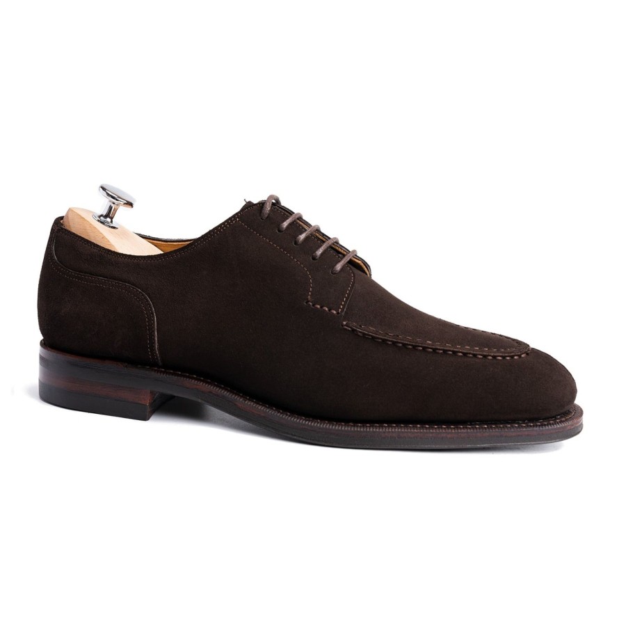 Heren Meermin Korte Laarzen | 101596 - Bruin Alicante Suede - E