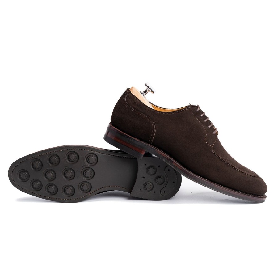 Heren Meermin Korte Laarzen | 101596 - Bruin Alicante Suede - E