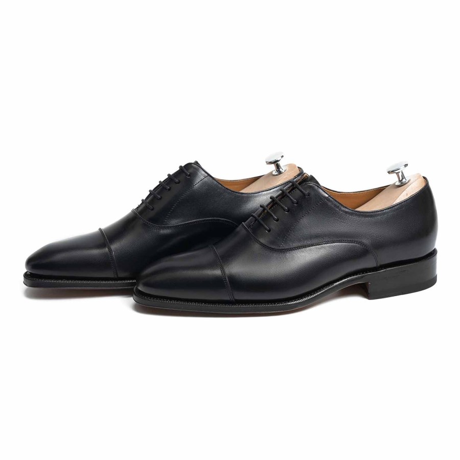 Heren Meermin Oxfords | 101534 - Zwart Kalf - E