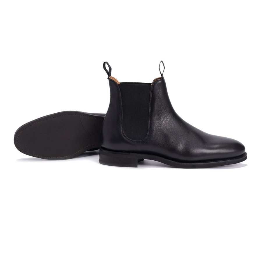 Heren Meermin Laarzen | 114050 - Zwart Softcalf - E