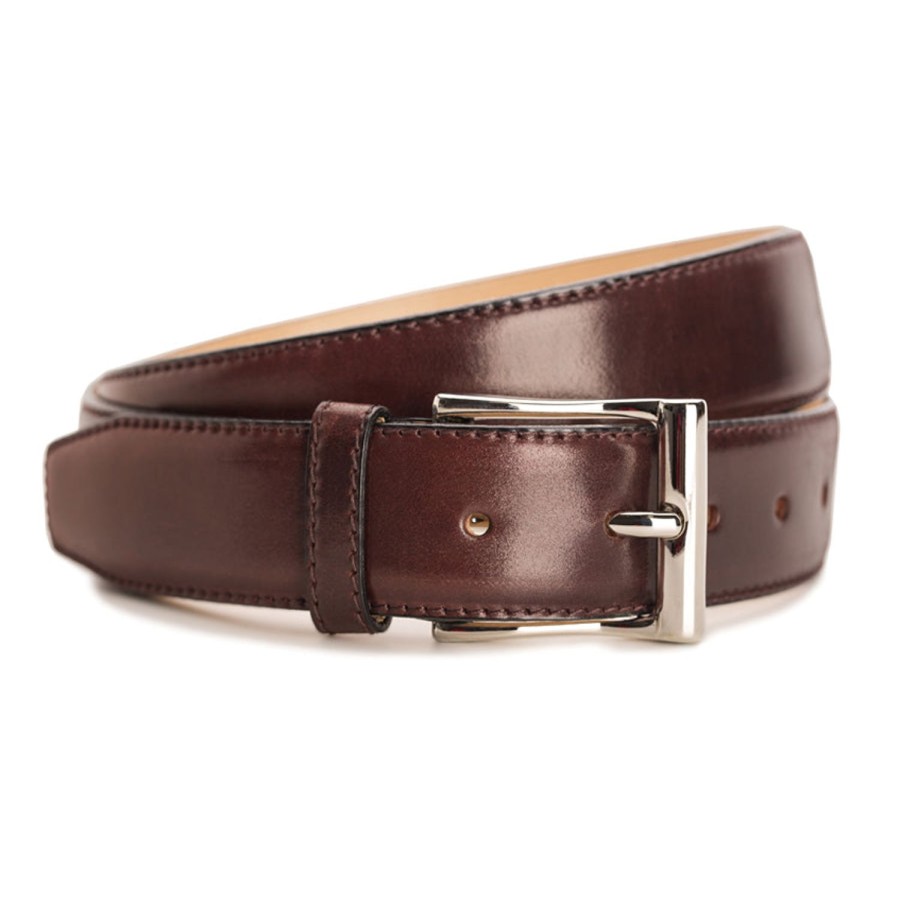 Heren Meermin Riemen | 104335 - Bourgondische Heritage Shell Cordovan