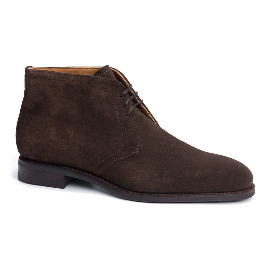 Heren Meermin Laarzen | 101468 - Bruin Suede - E