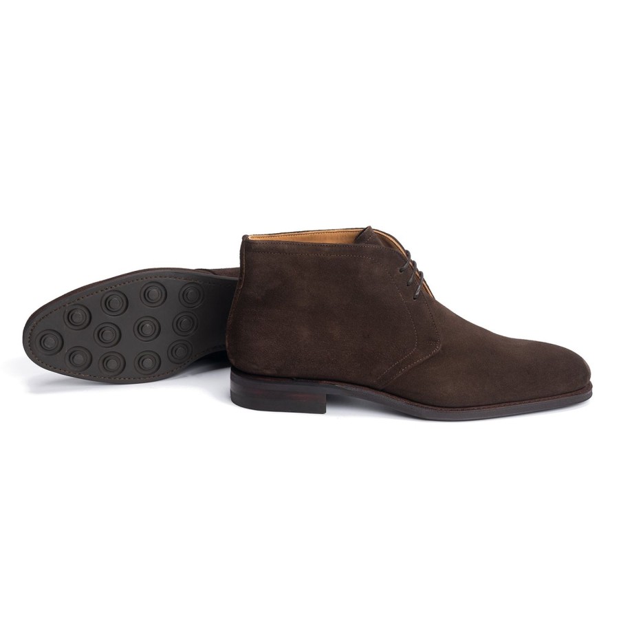 Heren Meermin Laarzen | 101468 - Bruin Suede - E