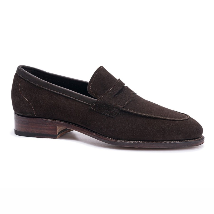 Heren Meermin Loafers | 114414 - Bruin Alicante Suede - E