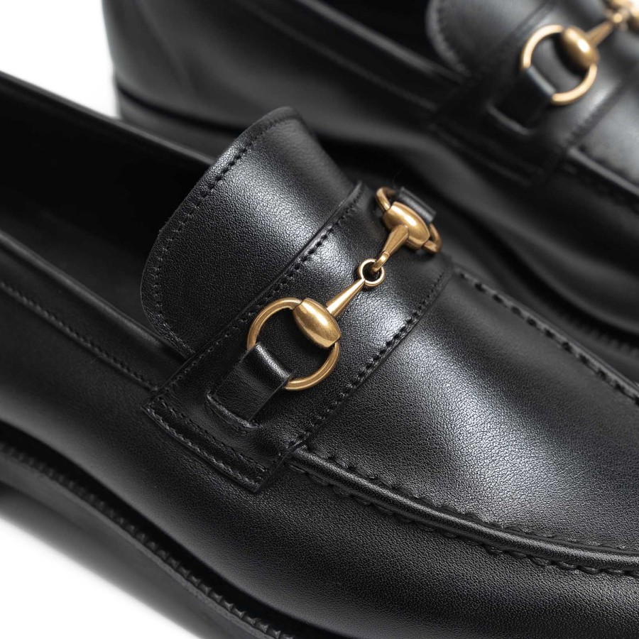 Heren Meermin Loafers | 514578 - Zwart Softcalf - E