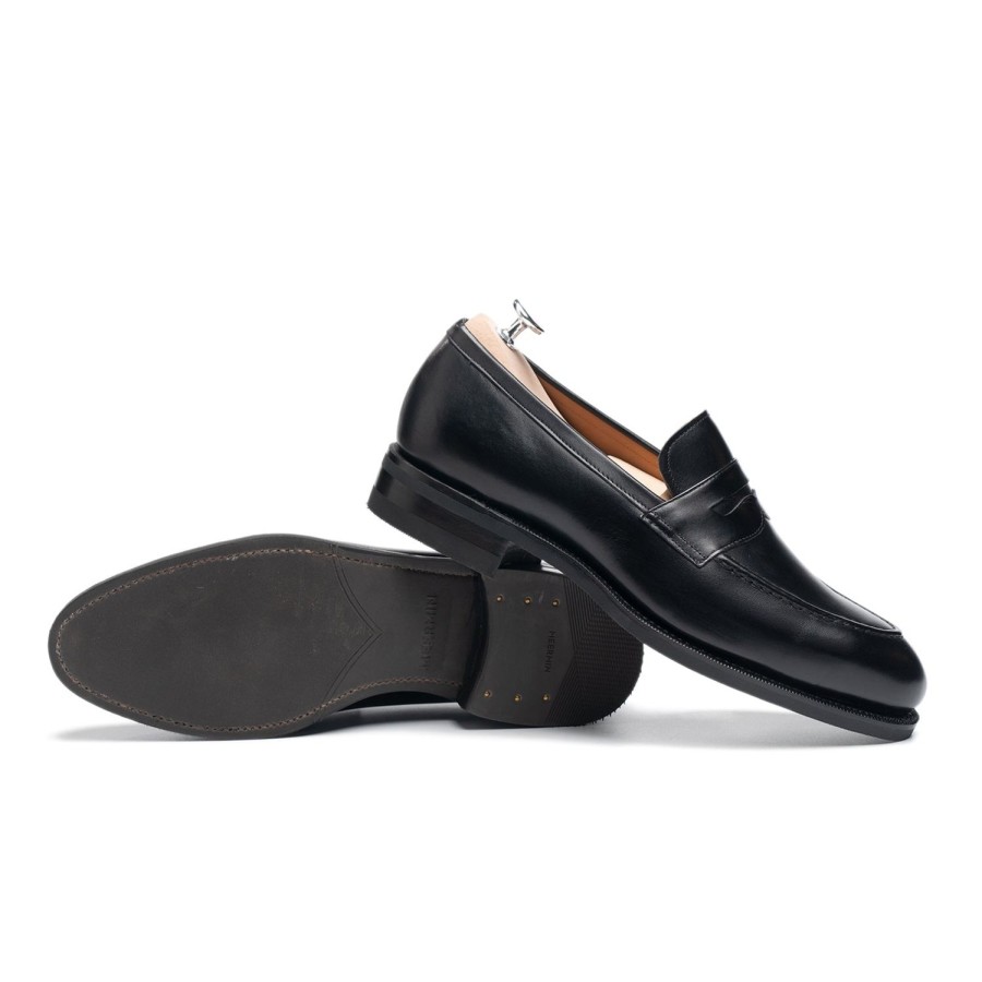 Heren Meermin Loafers | 114484 - Zwart Kalf - E