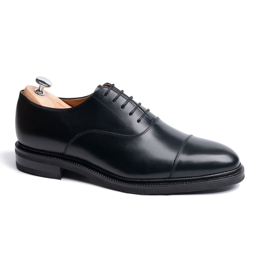 Heren Meermin Oxfords | 116660 - Zwart Kalf - E (Ultraflex-Systeem)